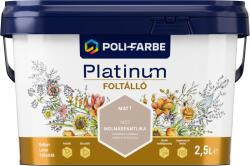 Poli-Farbe Platinum foltálló színes beltéri falfesték M55 Molnárpántlika, 2, 5l
