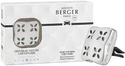 Maison Berger Paris Set odorizant masina Maison Berger Cosy + rezerva ceramica Musc Cocoon (007799) - vivantis