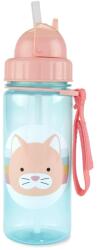 Skip Hop Skip Hop Zoo Pohár Szívószállal Pp PVC és BPA Mentes Cica 12m+