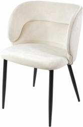  Violet erősített étkezőszék krém színbe, black edition (5999122400599)