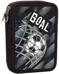 GIM Penar cu rechizite GIM - Goal, 2 fermoare (357-30100) Penar