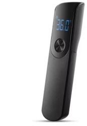 Planet Tech Дигитален термометър Planet Tech с LCD дисплей, Безконтактен, За деца и възрастни, Бързо измерване, Висока прецизност, Черен (Planet Tech 35 Black) Термометър