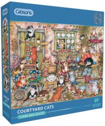 Gibsons Puzzle Gibsons din 1000 piese - Pisicile din curte (G6428) Puzzle