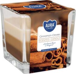 BISPOL Lumânare parfumată Bispol Aura - Cinnamon Cloves, 170 g (snk80-374)