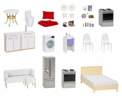 Mga Rainbow Magas Nagy Városi Ház Babaház