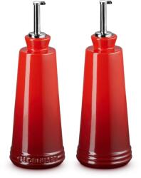 Le Creuset Дозатор за олио SIGNATURE 300 ml, комплект от 2 бр. , CERISE, керамика с глазура, Le Creuset (LECR80842300600003)