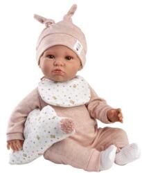 Llorens 74508 NEW BORN - реалистична бебешка кукла със звуци и меко текстилно тяло - 45 (4-74508)