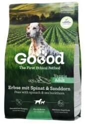 Goood Adult Veggie vegetáriánius teljes értékű eledel felnőtt kutyáknak, borsóval, spenóttal és homoktövissel 10 kg (149567)