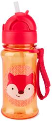 Skip Hop SKIP HOP Zoo Tritán Palack Szívószállal 355 ml Róka 12m+