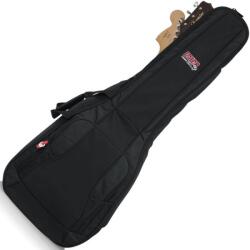 GATOR - 4G akusztikus és elektromos dupla gitártok, 20 mm vastag béléssel