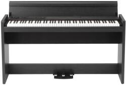 KORG LP-380U RWBK slim design digitális zongora, 88 billentyű, RH3 mechanika, faerezetes fekete, billentyűfedéllel, USB MIDI csatlakozóval