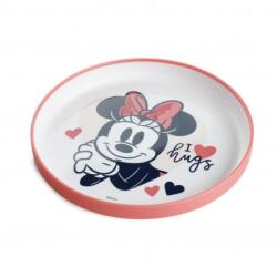 THERMOBABY Farfurie antiderapantă, Minnie New (BD8412497107933) Set pentru masa bebelusi