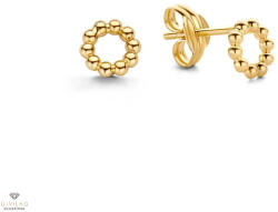 Jackie Gold buborékos kör arany fülbevaló - JKE20.060