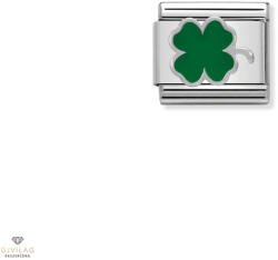 NOMINATION "Zöld lóhere" charm - 330202-12