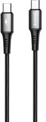 Proove WIREX kábel USB-C/USB-C, 3A/60W, 480Mbps, 1m, alumínium ötvözet, szövetbevonatú (CCWX60002201)