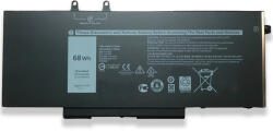 Laptophardware Dell Latitude 5400, 5500, Inspiron 7591 2-in-1 helyettesítő új 4 cellás 8500mAh akkumulátor (4GVMP)