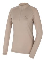 HUSKY Дамска термо блуза с цип Merow Zip L, бежова (hsk-HT0-0830)