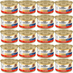 Gourmet Purina Gourmet Gold marha mousseval 72x85g
