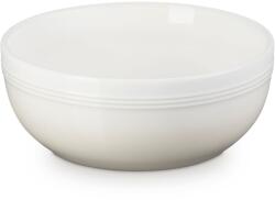 Le Creuset Bol de servit COUPE 20 cm, 1, 6 l, MERINGUE, gresie, Le Creuset (LECR70159167160099) Castron