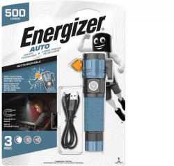 Energizer Biztonsági elemlámpa +biztonsági övvágó/üvegtörő, USB-ről tölthető EASFR/7638900448276 (EASFR)