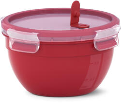 EMSA N10605 Kör Doboz 1, 1 L Vörös, Átlátszó 1 db (N1060500)