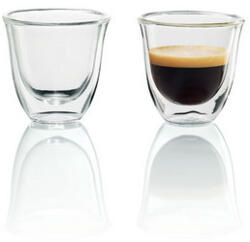 De’Longhi 5513214591 kávéspohár Átlátszó 2 db (5513214591)
