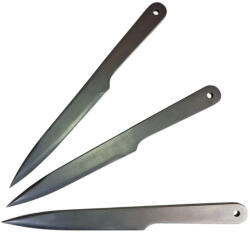 KAL22 KAL22-SR - Throwing knives, 3 pieces, silver (KAL22-SR)