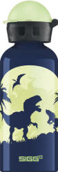 SIGG Kids Water Bottle Glow Moon Dinos termosz 0, 4 L Kék, Sárga (8543.00)