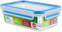 EMSA 508540 élelmiszertároló doboz Téglalap alakú 1 L Átlátszó 6 db (3100508540)