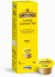 Caffitaly Twinings Lemon Scented ceai negru capsule 10 bucati pentru Tchibo Cafissimo