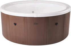 MSpa Jakuzzi, MSpa Frame Rome F-RO066W, 6 személyes, 790 l, 182 x 70 cm, masszázs funkció, LED világítás, UVC fertőtlenítés, fa hatású burkolat (TC8050651)