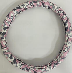  Univerzális kormányvédő - pink/terepmintás - 36-38cm - KV-TH38154T