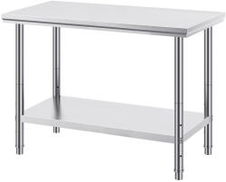 Timeless Tools Rozsdamentes acél konyhai asztal