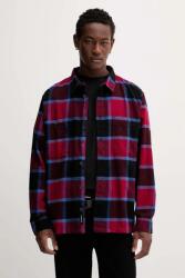 Vans pamut ing - burgundia M