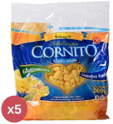 CORNITO Gluténmentes Száraztészta Kagyló 5X200 g - reformnagyker