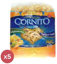 CORNITO Gluténmentes Száraztészta Fodros kocka 5X200 g - reformnagyker