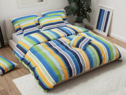  LINE kék krepp ágyneműhuzat Ágyneműhuzat mérete: 70 x 90 cm | 140 x 200 cm