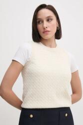 Tommy Hilfiger gyapjú mellény - bézs XL