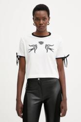 Pinko pamut póló - fehér XL - answear - 44 990 Ft