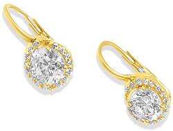 ÉkszerM Arany Hagyományos Kapcsos Fülbevaló AU 96172