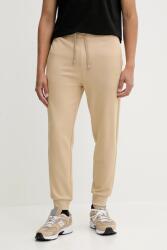 HUGO BOSS pamut melegítőnadrág - bézs L - answear - 26 990 Ft