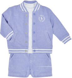 Ralph Lauren Compleuri copii Băieți OXFORD 3PC-SETS-SHORT SET Polo Ralph Lauren albastru 24 luni