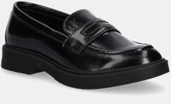 Calvin Klein Jeans gyerek mokaszin - fekete 37
