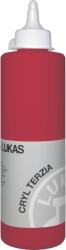LUKAS Cryl Terzia Plastic Bottle АКРИЛНА боя Cadmium Red Deep Hue 500 ml 1 бр (748740500)