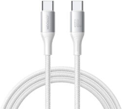 JOYROOM S-A28 Flash USB-C - USB-C Kábel - 1m 60W - Fehér (S-A28_CCW)