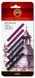 KOH-I-NOOR Set of Sepia Blocks Комплект изкуствени въглени 7 mm 6 бр (<![CDATA[4392006001BL]]>)