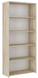  B80 Könyvespolc 180x80x30 cm, Sonoma