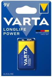 VARTA Longlife Power Alkáli 9V Elem B1 (6LP3146) (VARTA-6LP3146-9V)