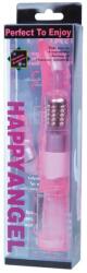  Forgófejes, g-pont vibrátor Happy Angel 22 cm Purple