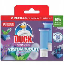 DUCK Fresh Discs WC-tisztító patron 2x36ml Virtual Violet Ks